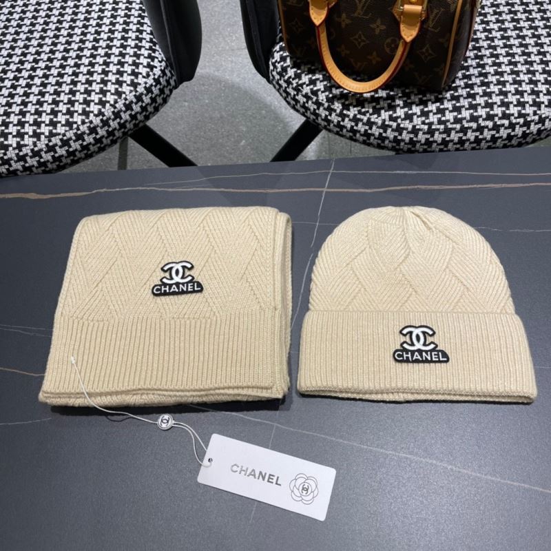 Chanel Caps Scarfs